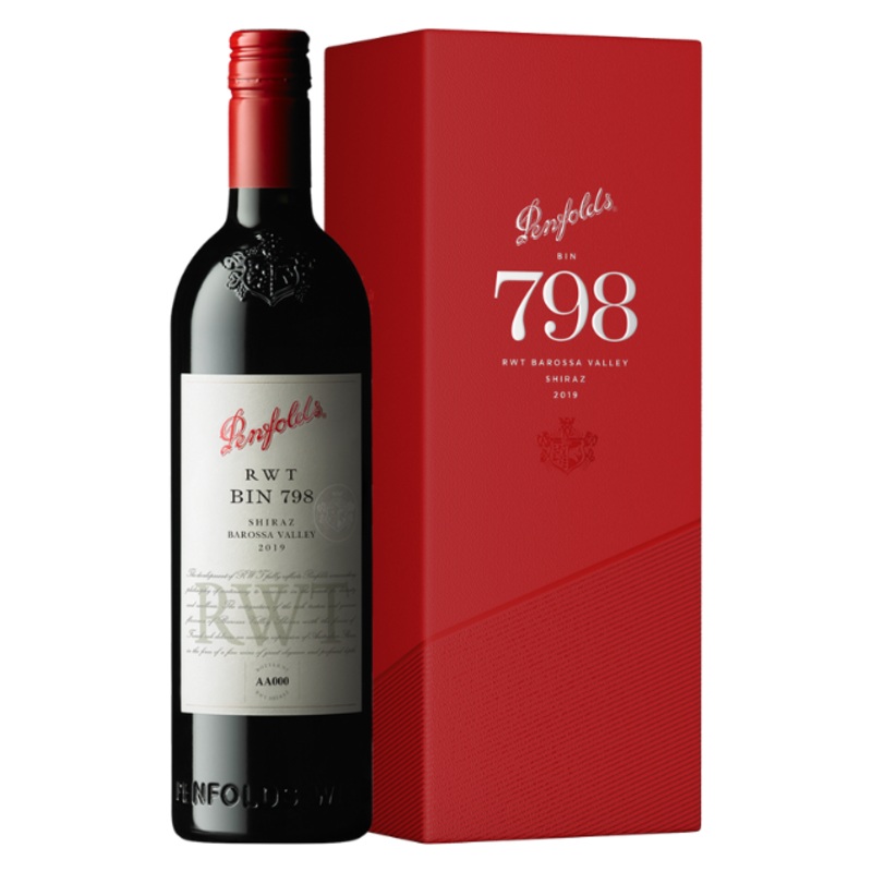 2019 Penfolds RWT Bin 798 Shiraz 750ml Gift Box