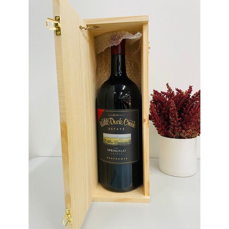 2021 Wild Duck Creek Estate Springflat Shiraz 3L D-Magnums