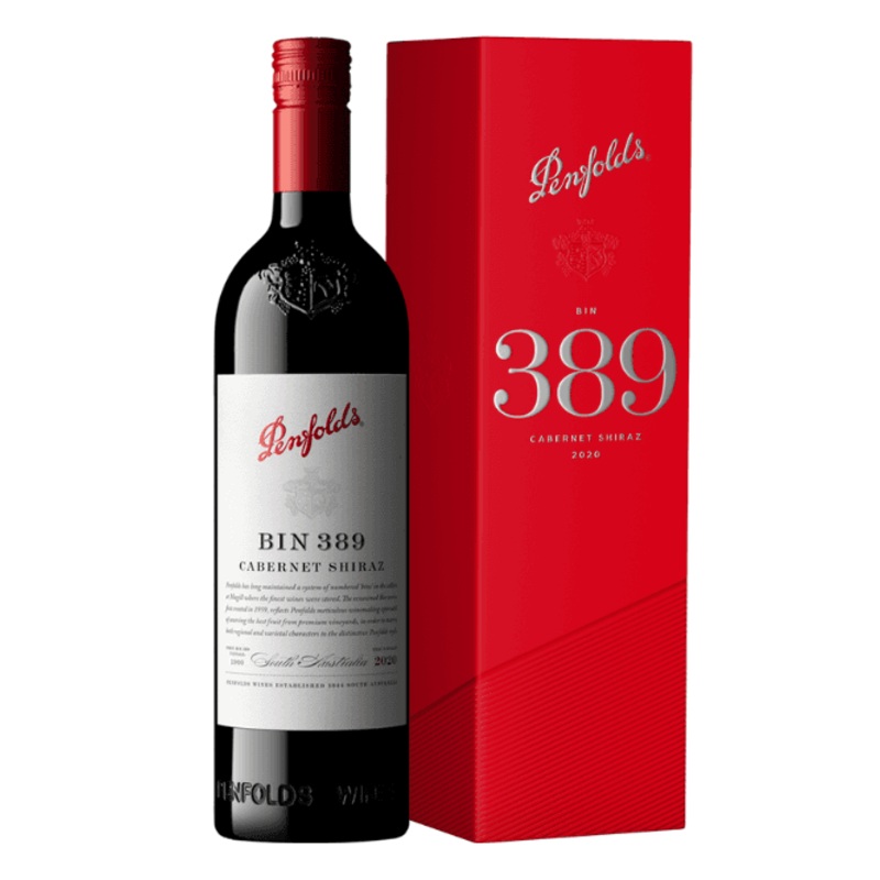 2020 Penfolds Bin 389 Cabernet Shiraz 750ml Gift Box