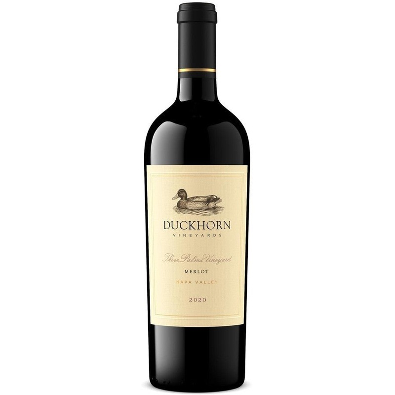 DUCKHORN VINEYARDS Napa Valley Merlot Three Palms Vineyard 2020