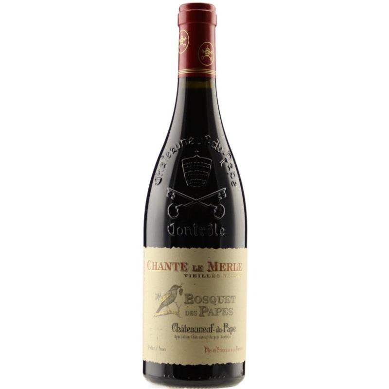 BOSQUET DES PAPES Chateauneuf-du-Pape Rouge "Chante le Merle" 2015
