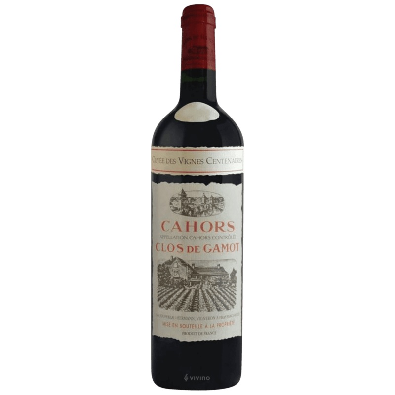 CLOS DE GAMOT Cahors Cuvee Des Vignes Centenaires 2010