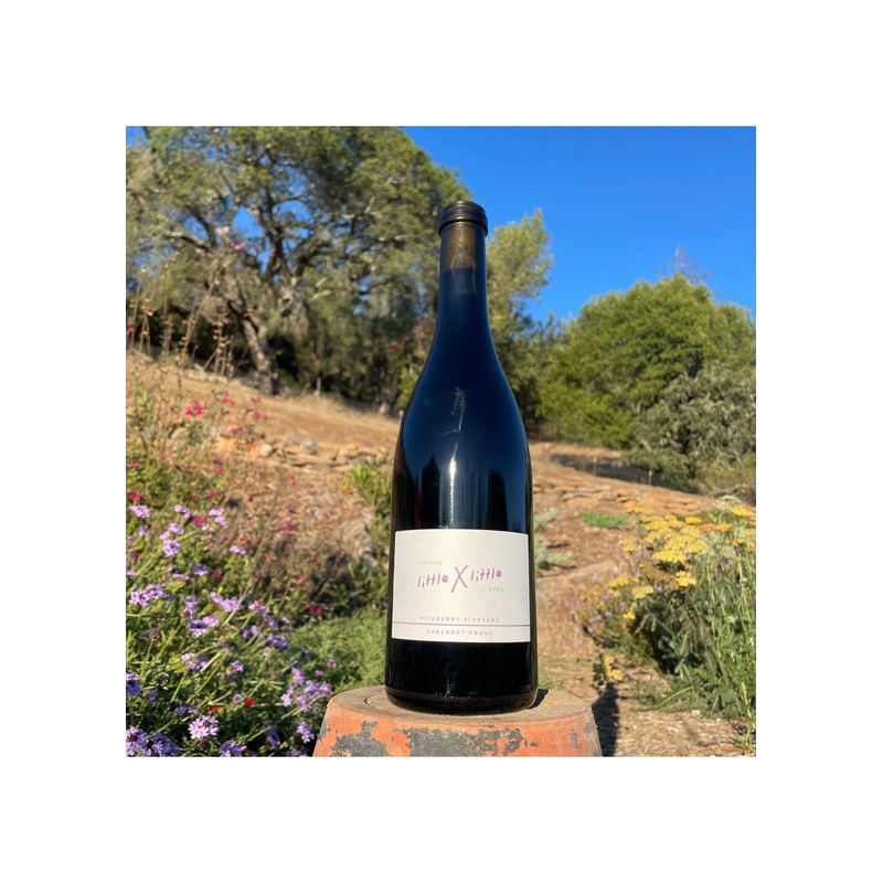 LITTLE X LITTLE Pickberry Vineyard Cabernet Franc Sonoma Mountain 2021