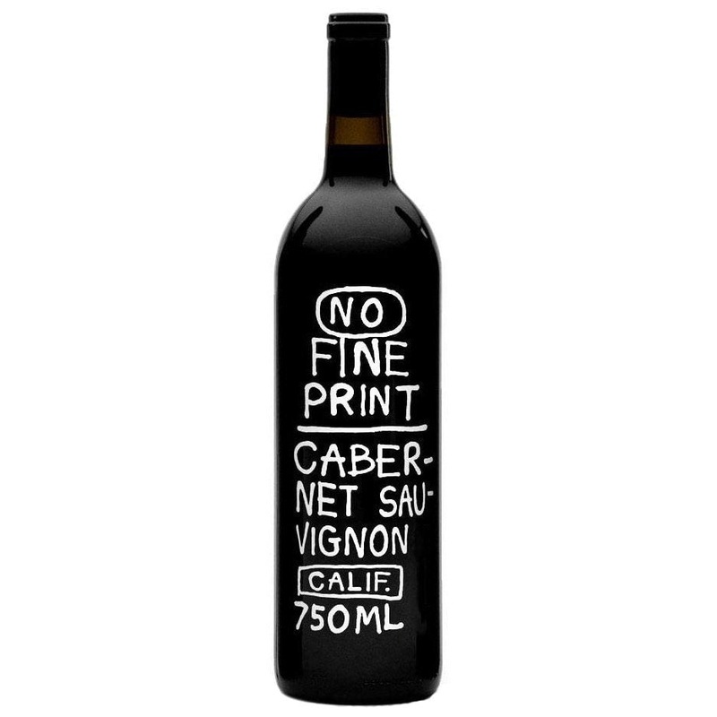 NO FINE PRINT Cabernet Sauvignon 2019
