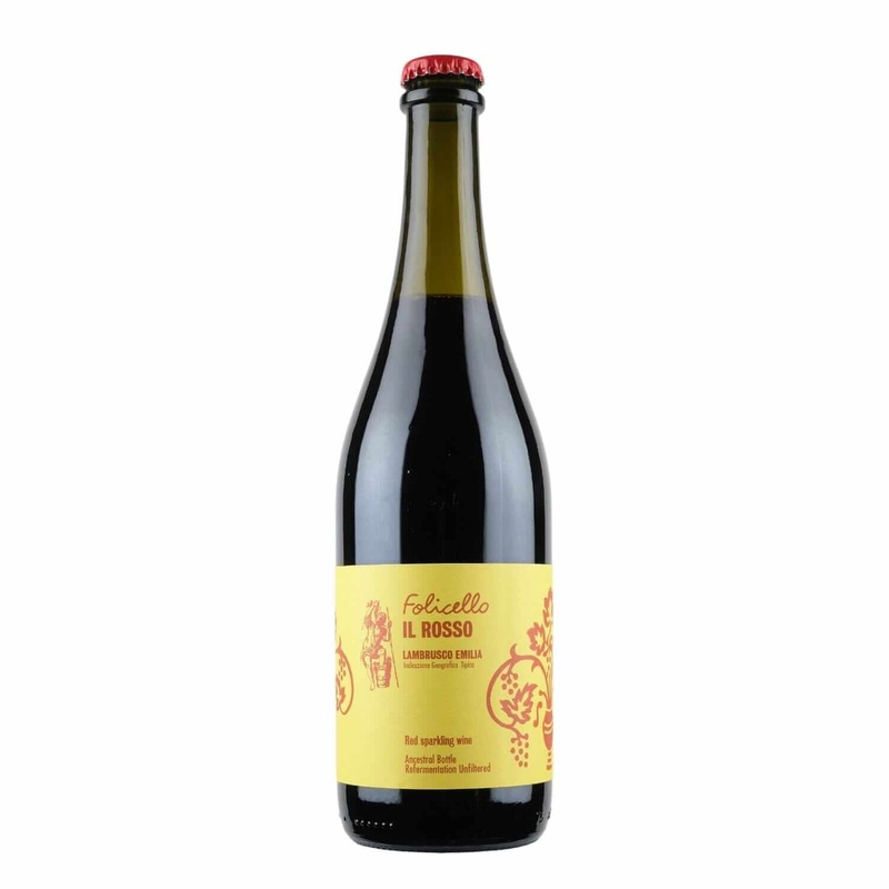 Folicello Il Rosso Red Sparkling Wine 750 Ml