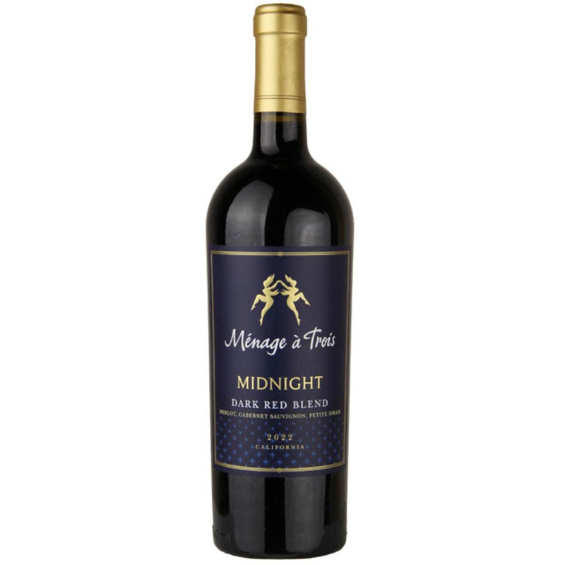 MENAGE A Trois Midnight Dark RED BLEND 750ML