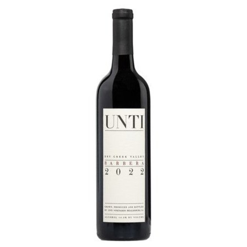 UNTI VINEYARDS Dry Creek Valley Barbera 2022
