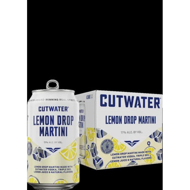CUTWATER LEMON DROP MARTINI 4PK
