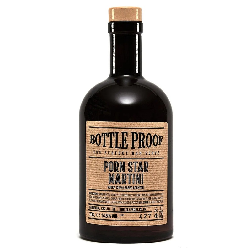 Pornstar Martini Bottleproof Cocktails, 70 cl