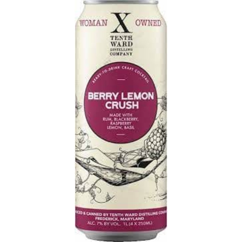 TENTH WARD BERRY LEMON CRUSH 4PK