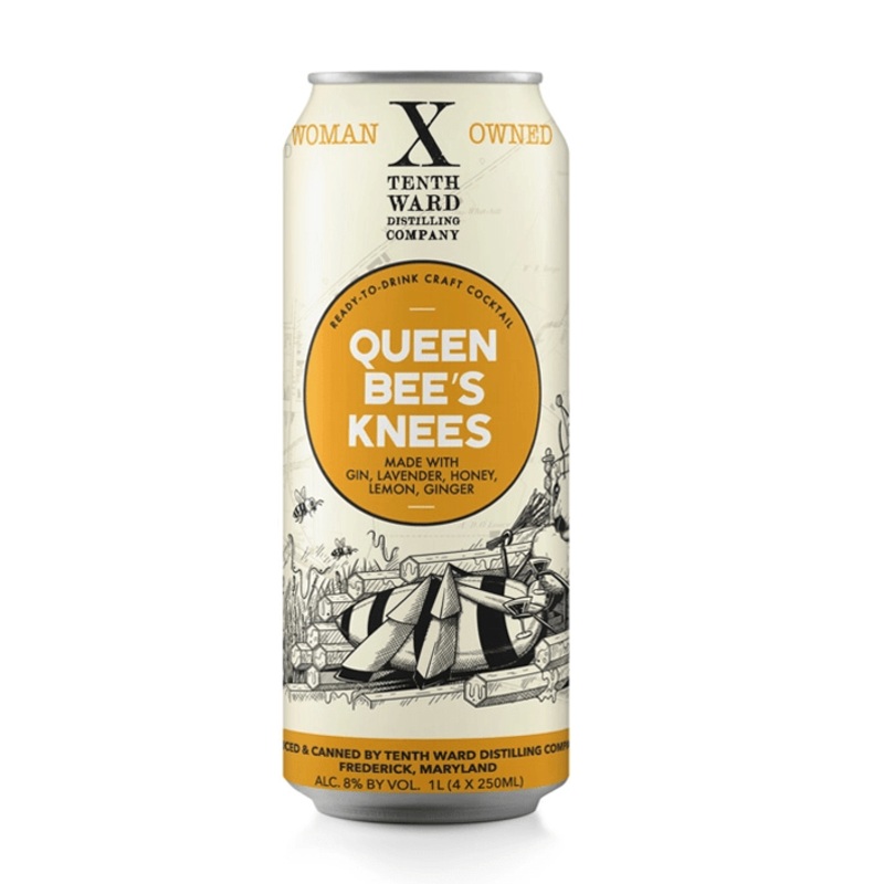 TENTH WARD QUEEN BEES KNEES RTD 4PK
