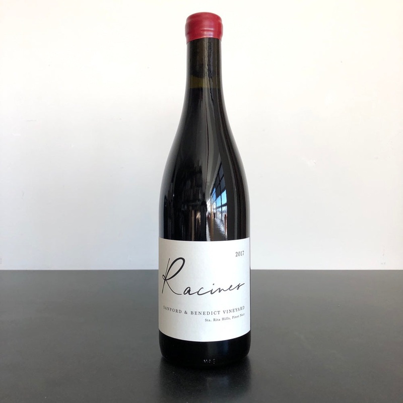 2017 Racines Sanford & Benedict Vineyard Pinot Noir, Sta. Rita Hills, USA