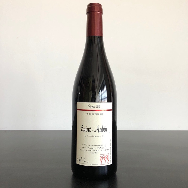 2018 Jean-Jacques Morel Saint-Aubin Rouge, Burgundy, France