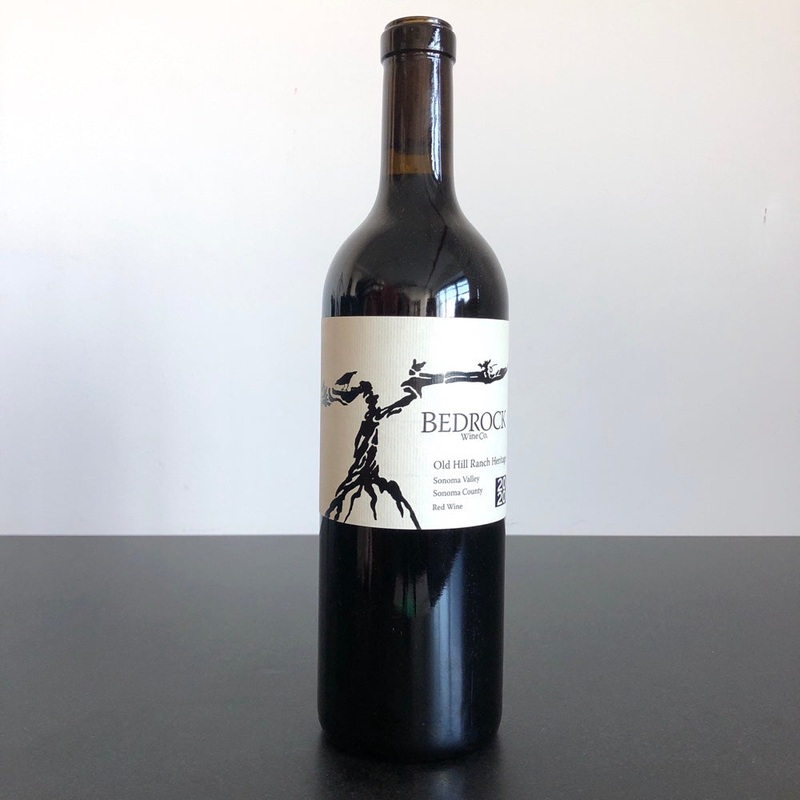 2020 Bedrock Wine Co. Old Hill Ranch Heritage, Sonoma, California