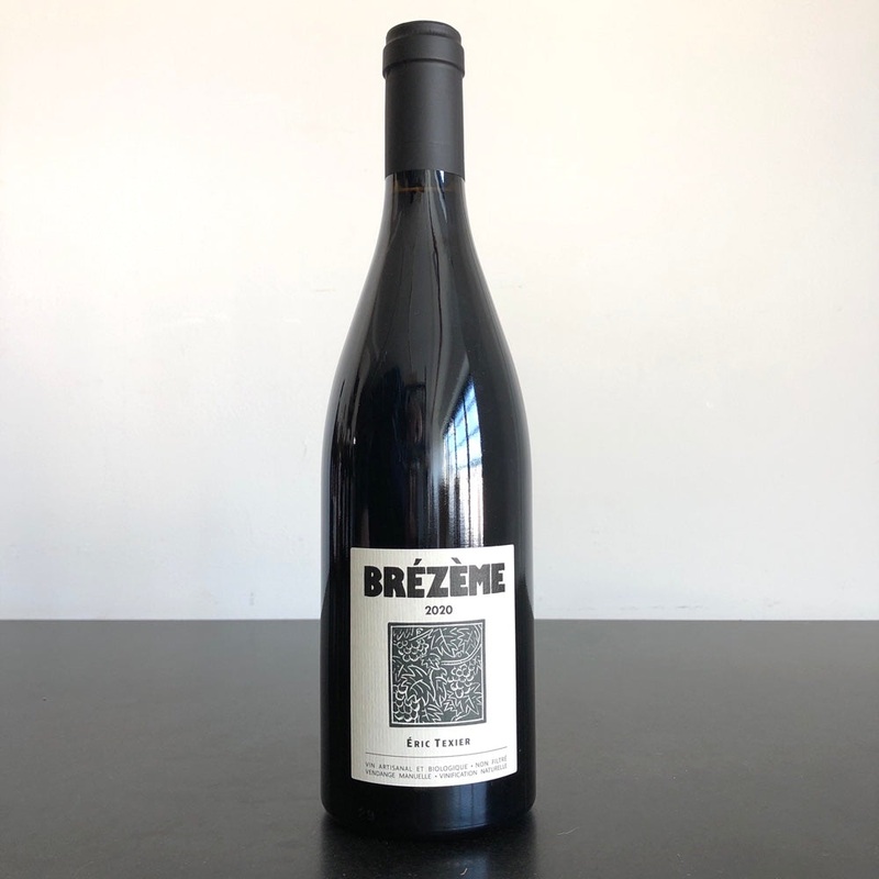 2020 Eric Texier Cotes du Rhone Brezeme, Rhone, France