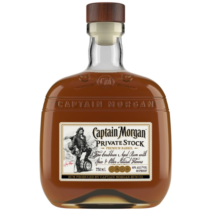 CAPT MORGAN RUM PRIVATE STOCK 80