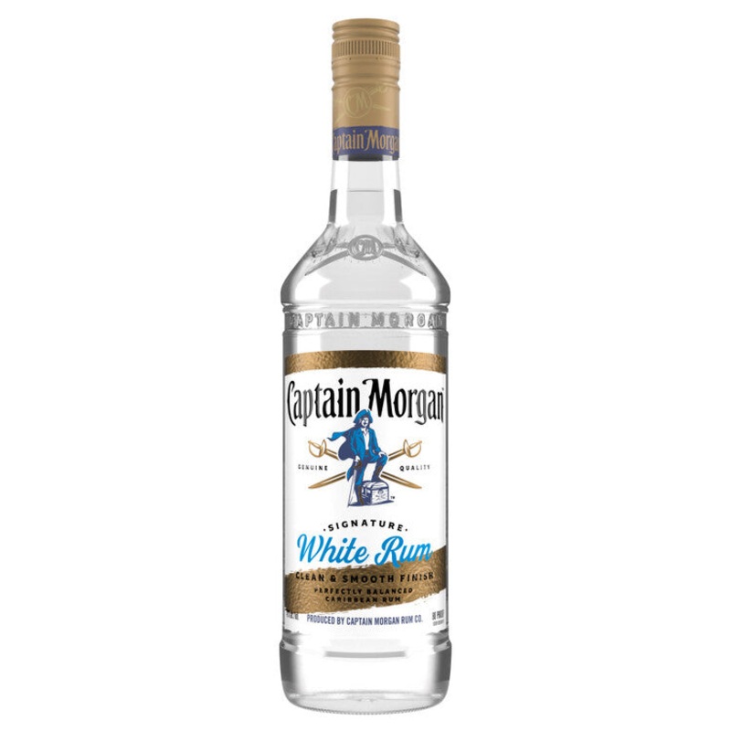 CAPT MORGAN RUM WHITE 80 PET