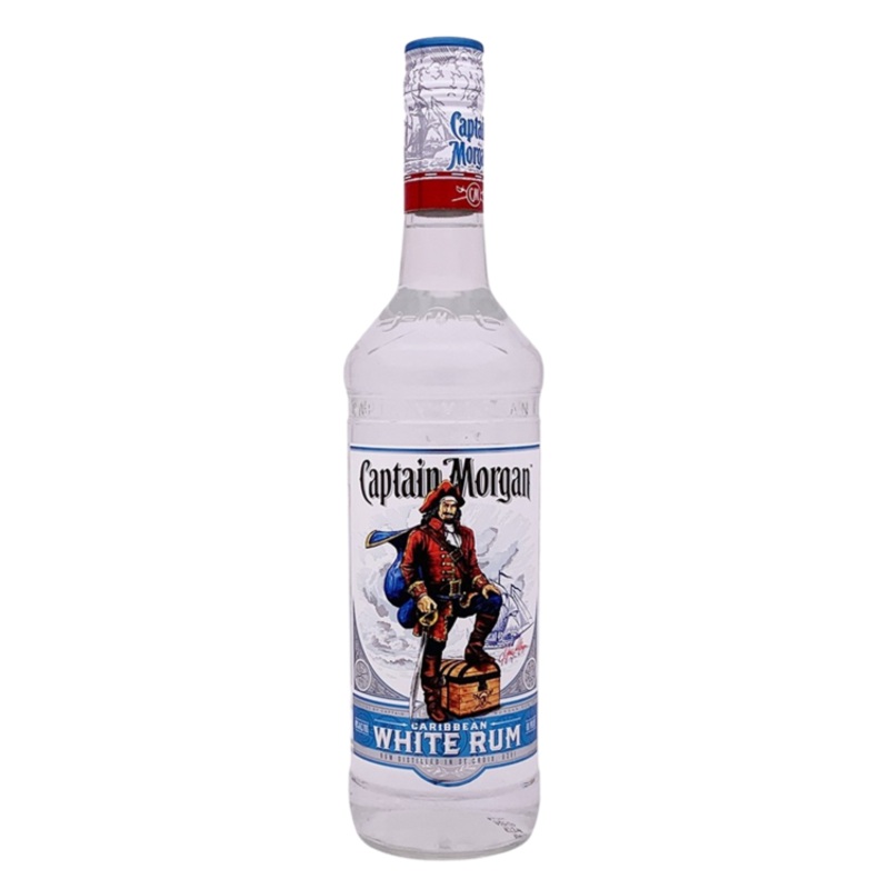 CAPT MORGAN RUM WHITE SIGN 80