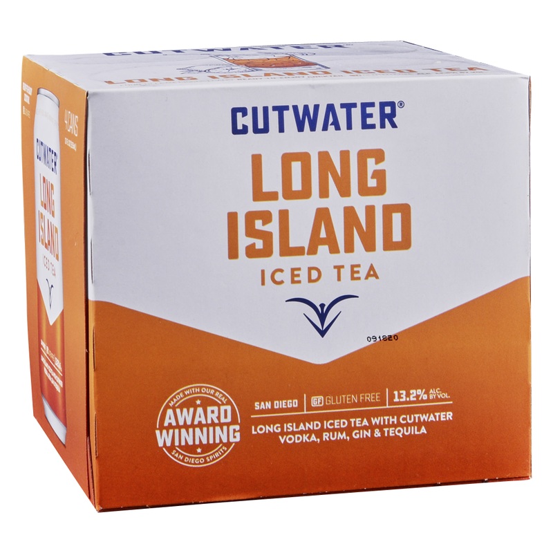 Cutwater Long Island Ice Tea 4pk Cans