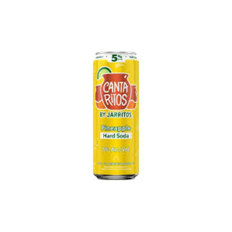 Jarritos Pineapple Hard Soda 24oz Can