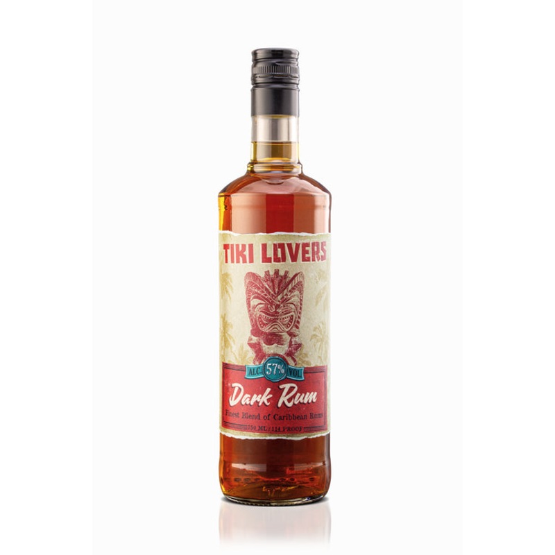 TIKI LOVERS RUM DARK 114