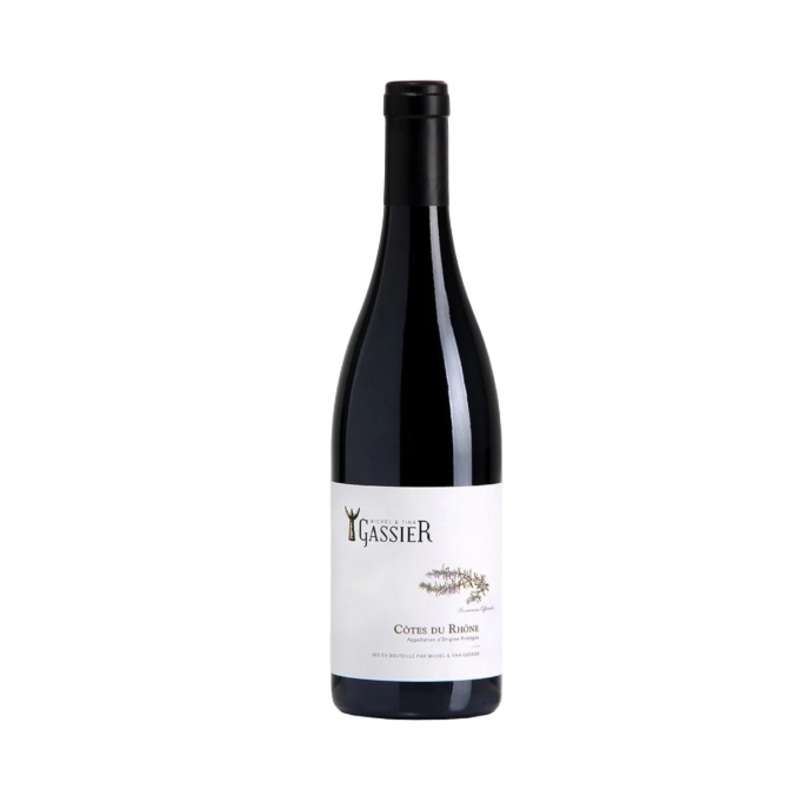 Michel and Tina Gassier Cotes du Rhone Rouge 750ml