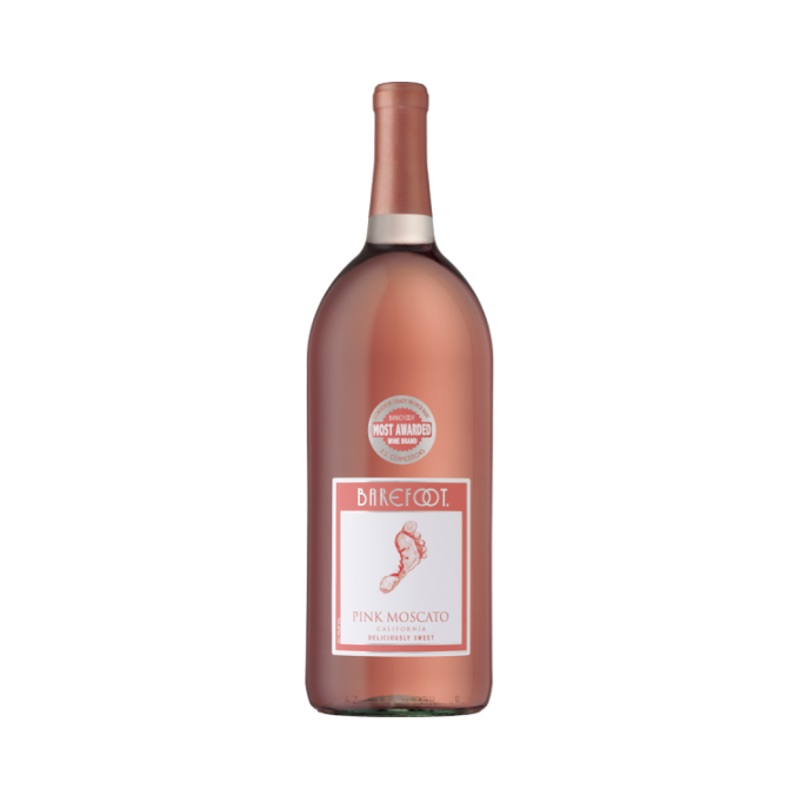 Barefoot Pink Moscato 1.5L