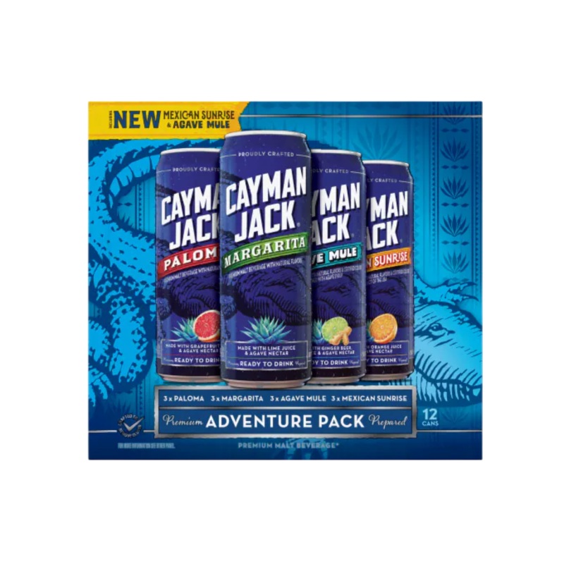 Cayman Jack Adventure Variety 12oz 12-Pack Can