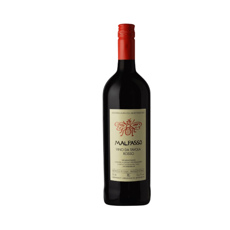 Montemelino Malpasso Vino da Tavola Rosso 1L