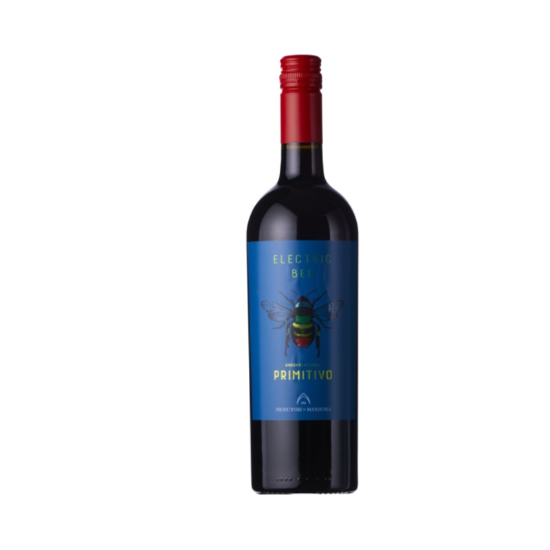 Produttori Vini Manduria Electric Bee Unconventional Primitivo Puglia 2022 750ml