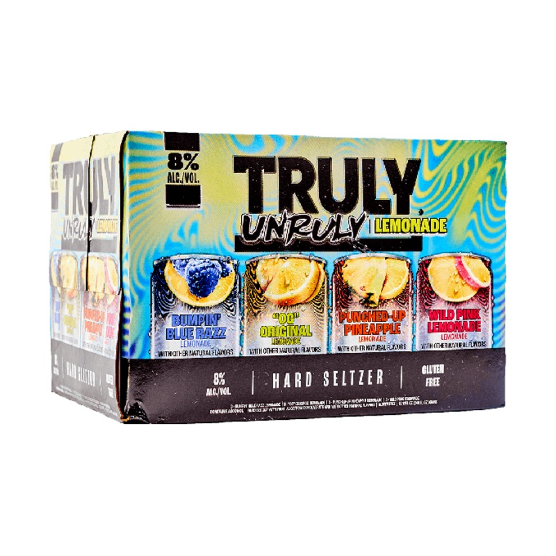 Truly Unruly Lemonade Hard Seltzer Variety 12oz 12-Pack Can