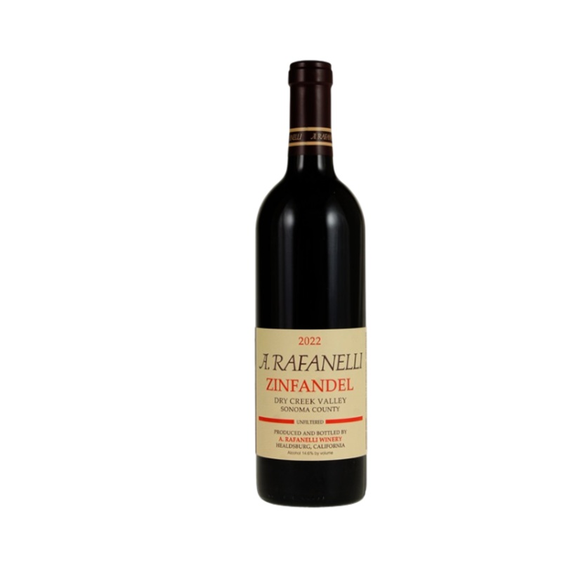 A Rafanelli Zin Dry Creek 2022 750ml (No Barcode)