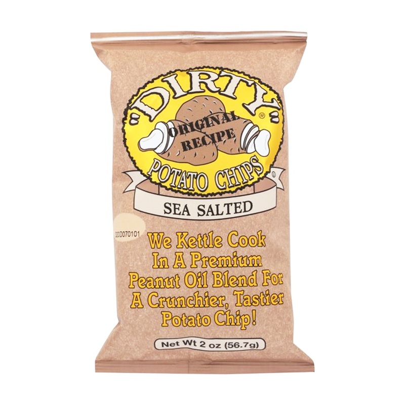 Dirty Sea Salt Potato Chips 2 Oz Bag