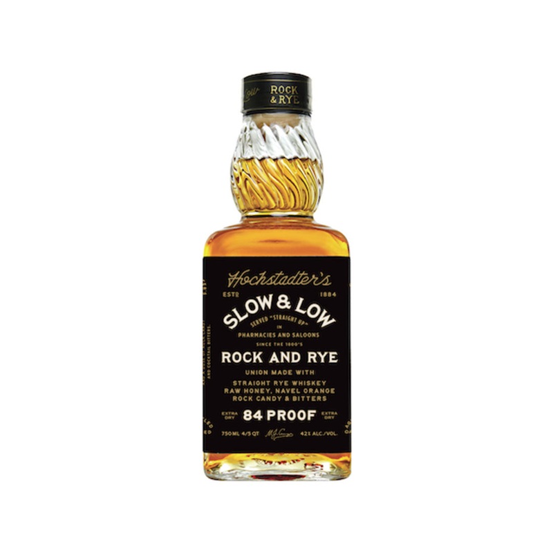 Hochstadter's Slow & Low Rock & Rye Straight Rye Whiskey 750ml