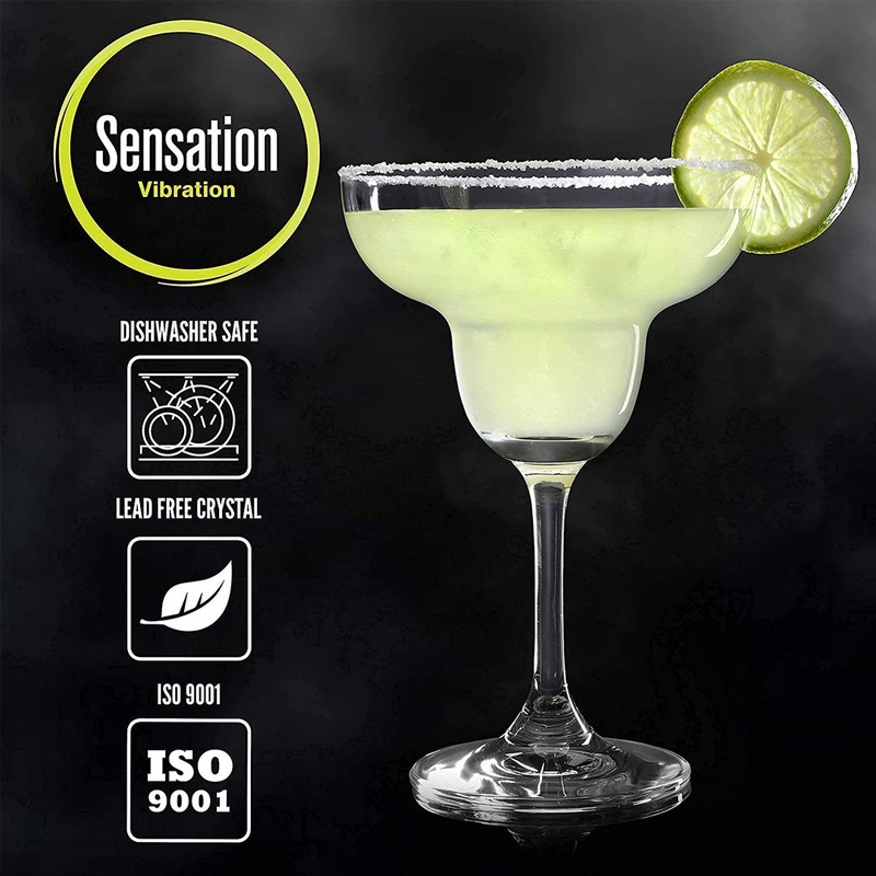 Magarita Glasses Set Of  2 - 10Oz