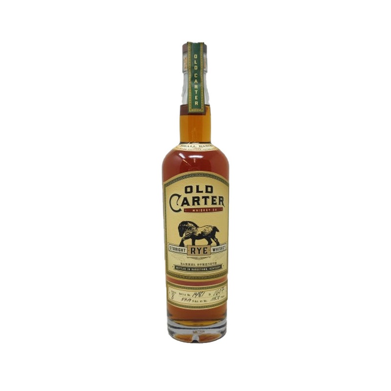Old Carter Straight Rye Batch 8 750ml