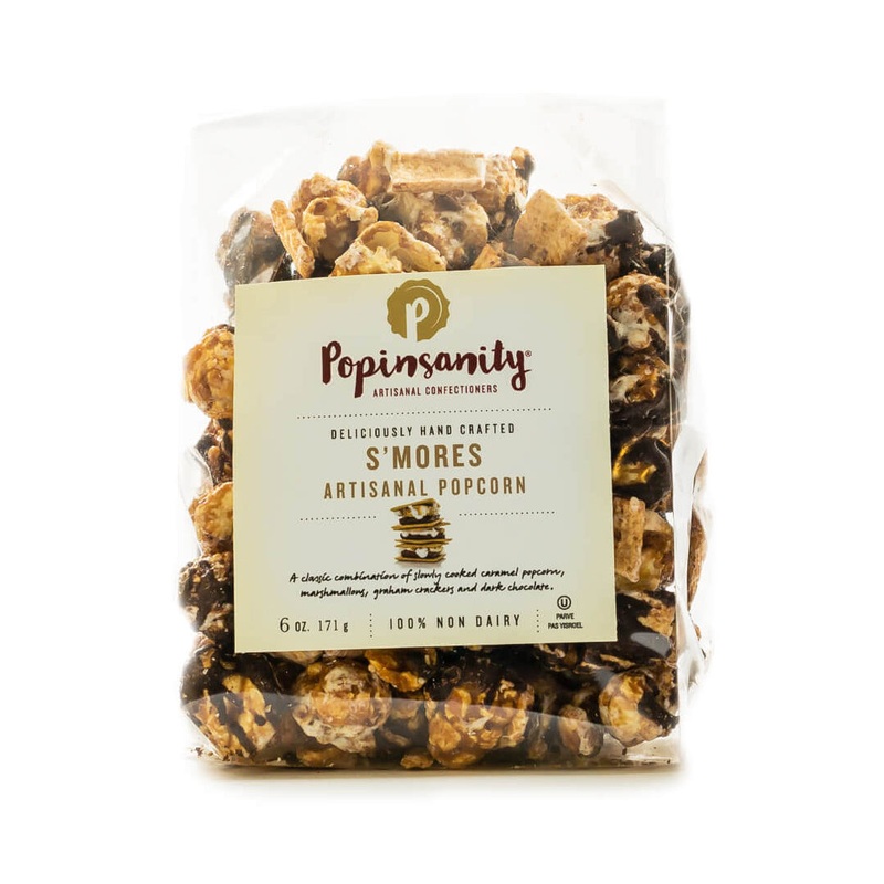Popinsanity Smores Gourmet Popcorn 6Oz