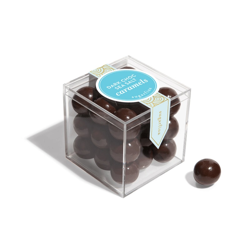 Sugarfina Dark Chocolate Sea Salt Caramels - Small Candy Cube