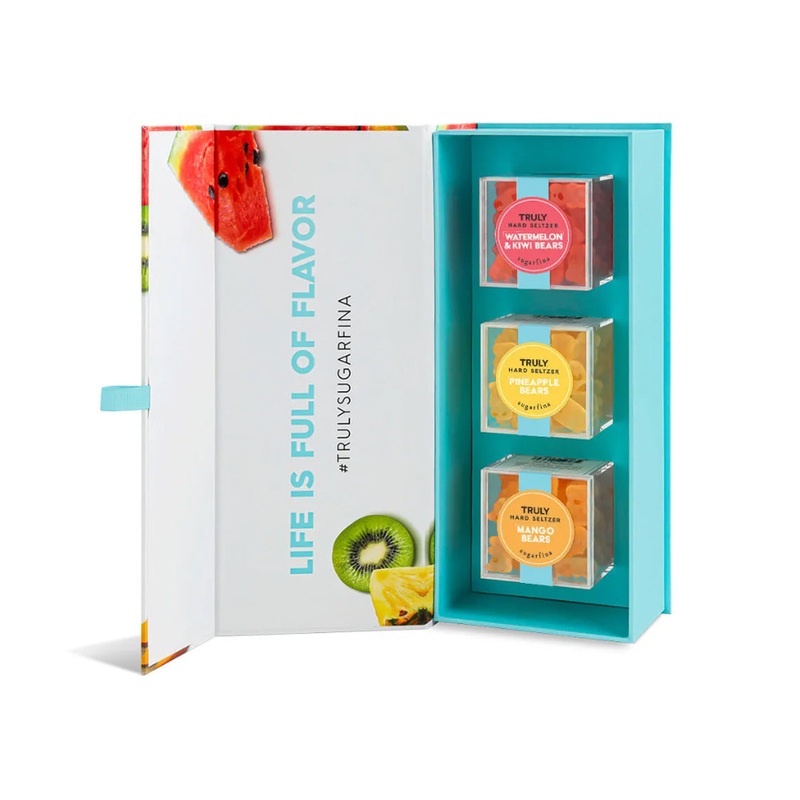 Truly X Sugarfina 3 Piece Candy Bento Box