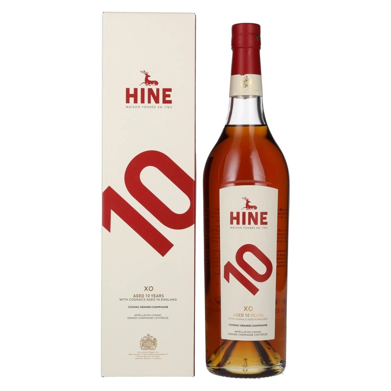 Hine Journey 10 Years Old XO Cognac Grande Champagne 41,8% Vol. 1l in Giftbox