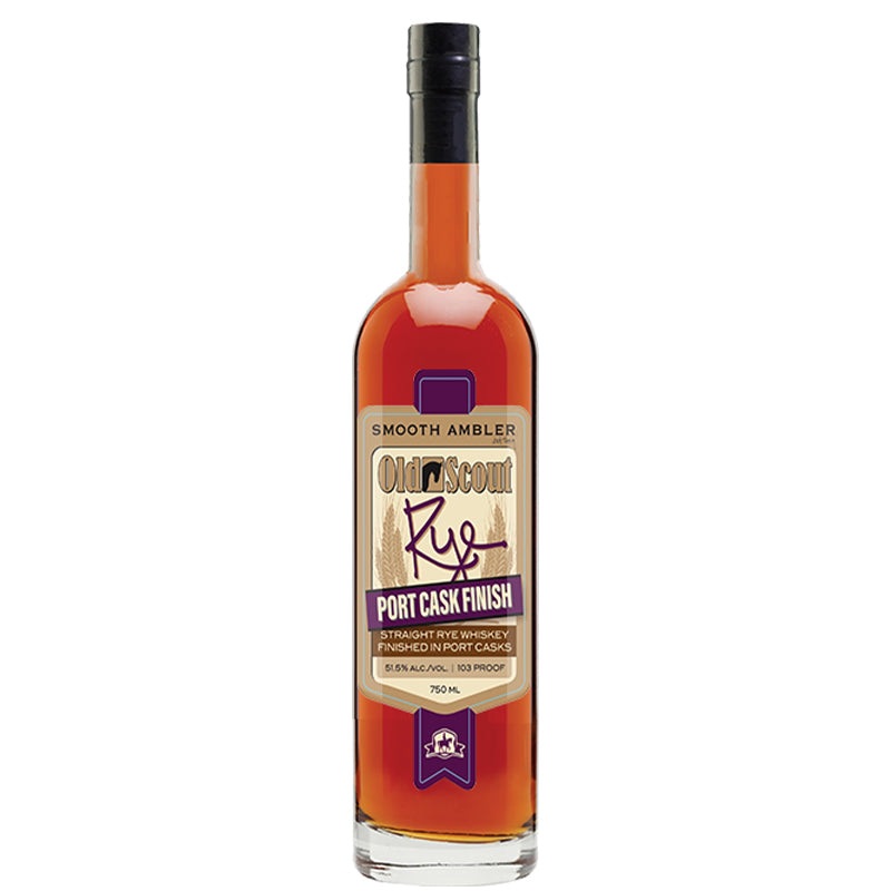 Smooth Ambler Old Scout Port Cask Finished Straight Rye 750ml