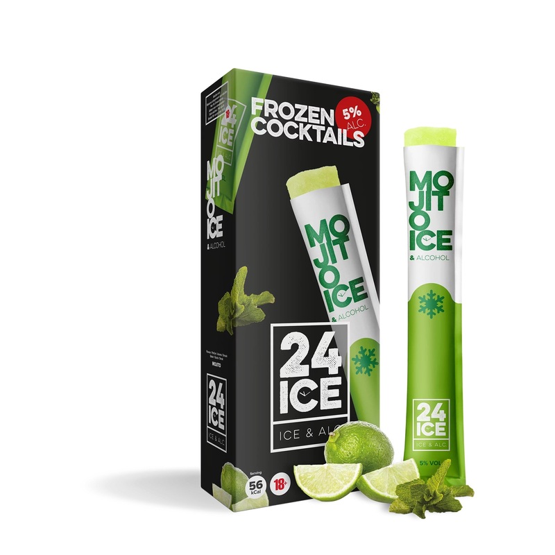 24 Ice Frozen Cocktails Mojito 5 Pack