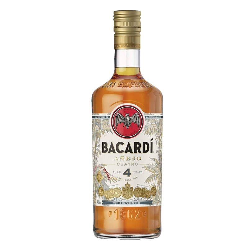 Bacardi Anejo Cuatro 4-Year 70cl
