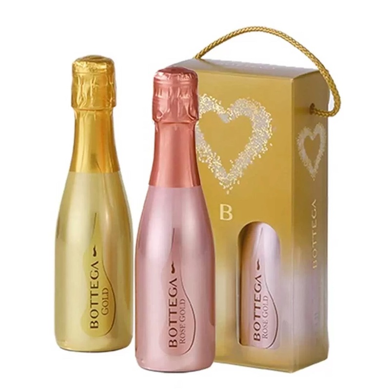 Bottega Gold & Rose Gold 2 x 20cl Gift Set
