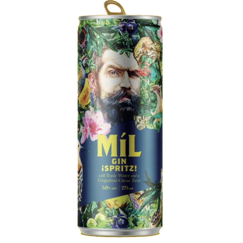 Mil Gin Spritz Grapefruit&Tonic 25cl Can