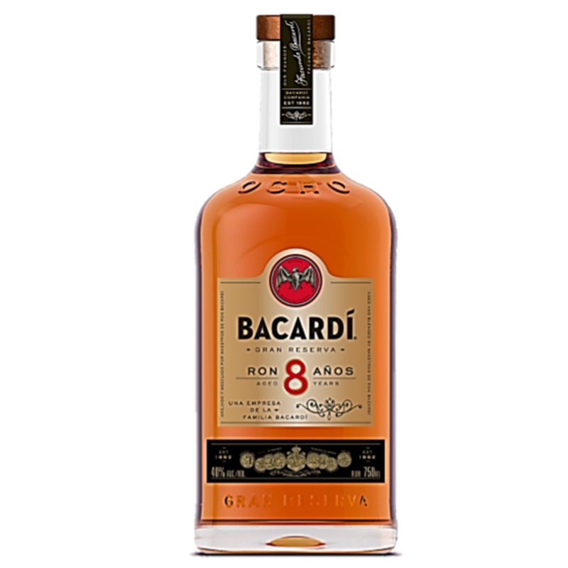 Bacardi Ocho 8 Anos Rum 70cl