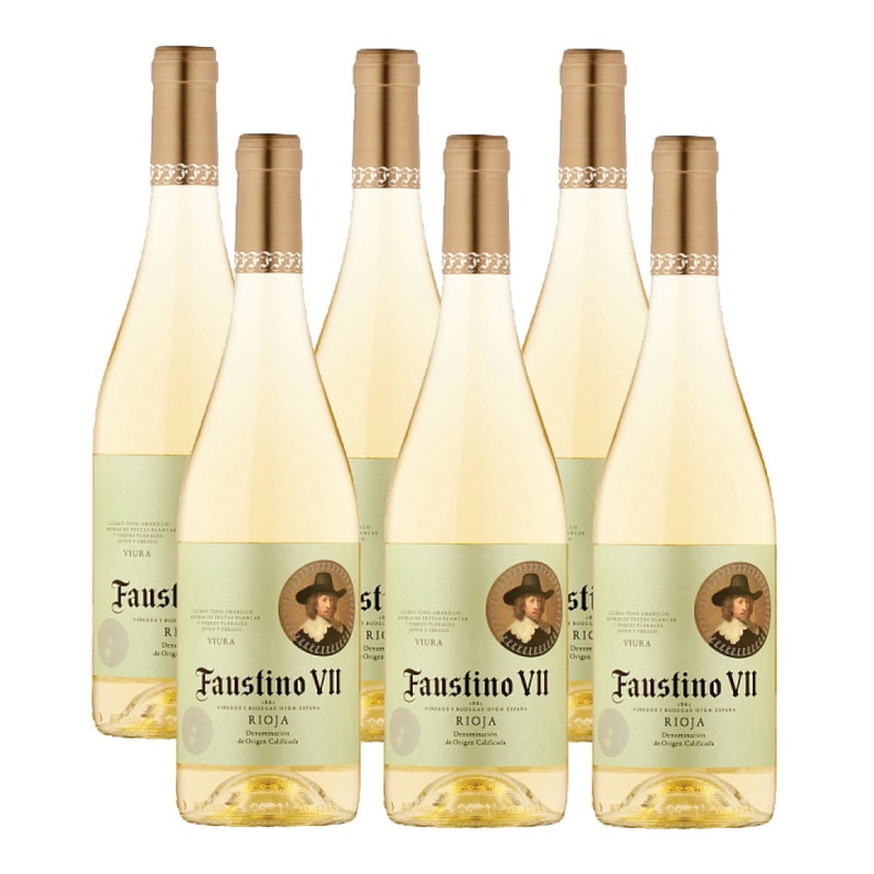Faustino VII Rioja White - 6 Bottle Case