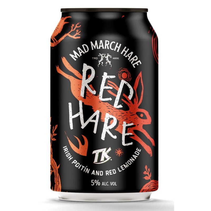 Red Hare - Irish Poitin and TK Red Lemonade - Mad March Hare