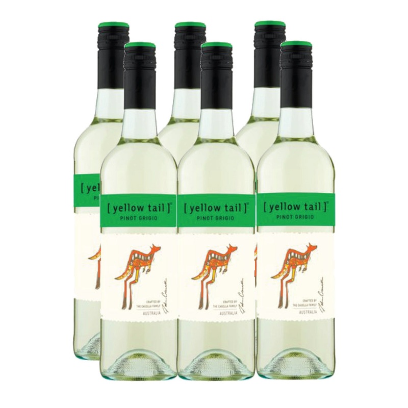 Yellow Tail Pinot Grigio - 6 Bottle Case