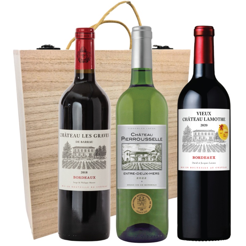 Chteaux Collection in Wood Gift Box